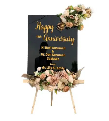 Papan Bunga Akrilik Lulut